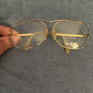 Vintage Wire Silver & Gold Tone Frame
